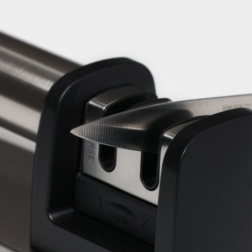 Точилка для ножей Magistro «Металлик», 2 степени заточки, для стальных и керамических ножей