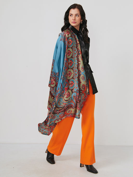 Большой, мягкий, тонкий и очень нежный двусторонний палантин - Tantino фото 3