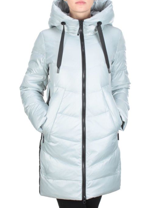 GWD202821 LIGHT GRAY Пальто зимнее облегченное ICEBEAR (150 гр. холлофайбер) - Fashion фото 2