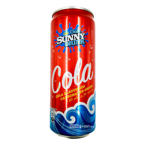 Газированный б/а напиток Кола Cola Ooh Sunny Drink, Малайзия, 325 мл Акция