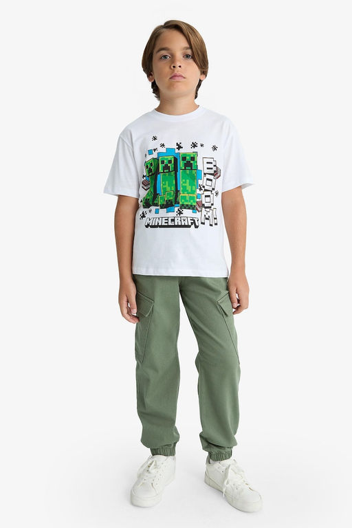 Jogger Fit Gabardin Pantolon Erkek _ocuk - Defacto фото 4