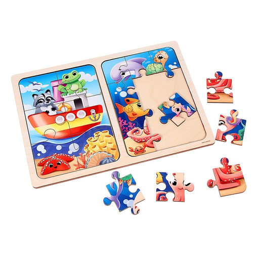 Пазлы Морские приключения - Лесная мастерская фото 2