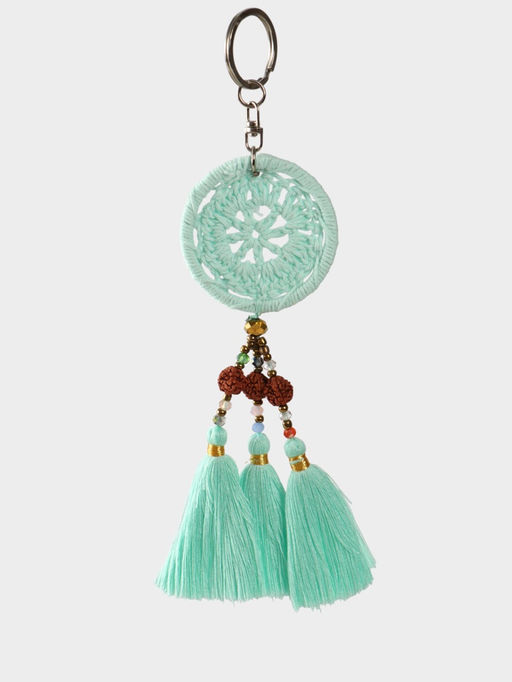 Брелок «Ловец снов», 19 см, голубой