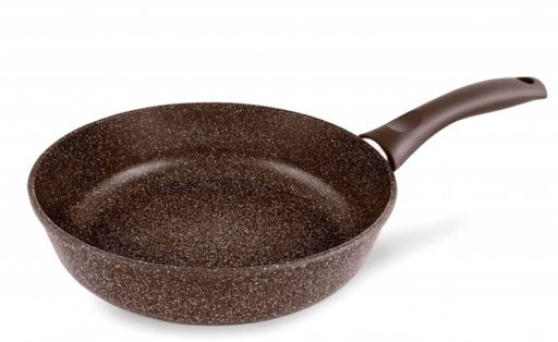 Сковорода Кавказ Природные минералы несъемная ручка, 24 см - Нева металл посуда фото 2