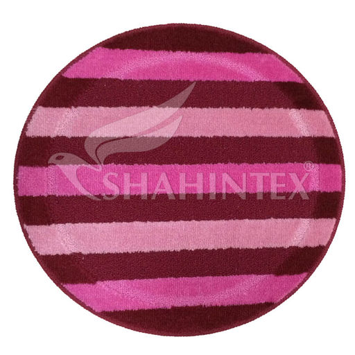 Коврик д/в SHAHINTEX РР MIX LUX O 66 бордовый
