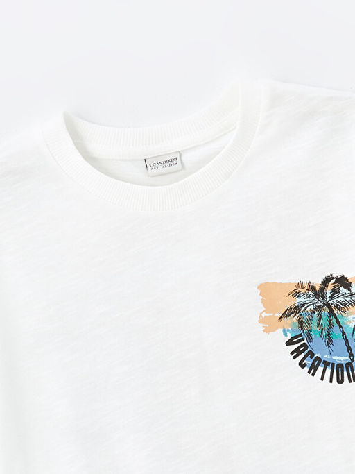 Rahat Kal?p Bisiklet Yaka K?sa Kollu Erkek ?ocuk Ti??rt - Waikiki фото 2