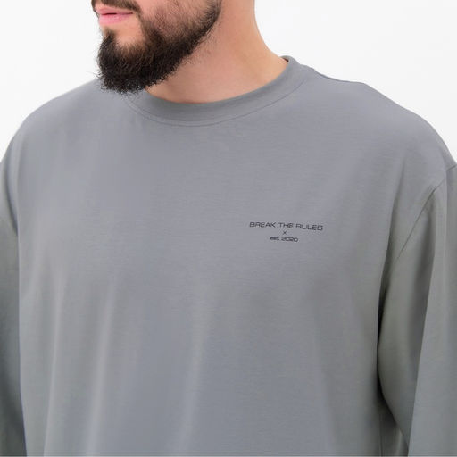 Футболка мужская MIST Break, серый, размер 50