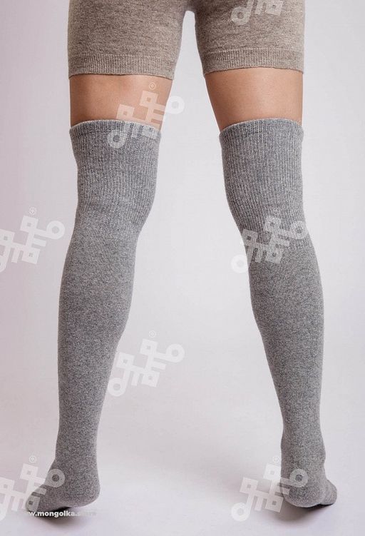 Гольфы из монгольской шерсти (арт. 01122) - Тод оймс ххк фото 3