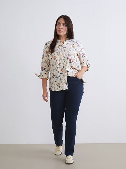 Slim Fit Kad?n Jean Pantolon