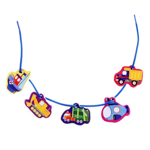 Развивающая игра из дерева Весёлые машинки - Лесная мастерская фото 3