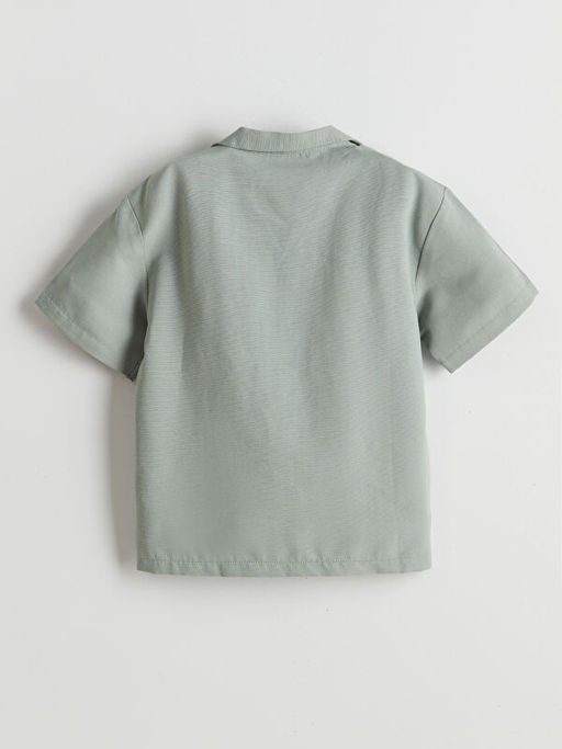 Keten Kar???ml? Erkek ?ocuk G?mlek