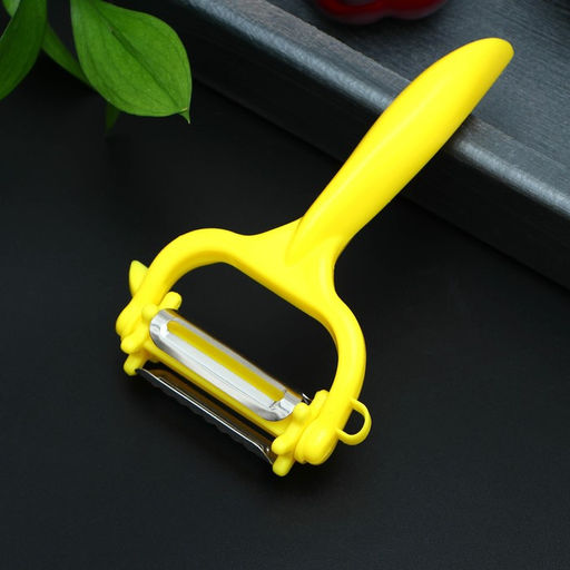 Цена за 2 шт. Овощечистка многофункциональная Доляна, 169 см, цвет жёлтый  фото 3