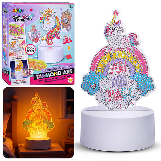 Набор творческая мастерская A5506E "Единорог и радуга" в коробке