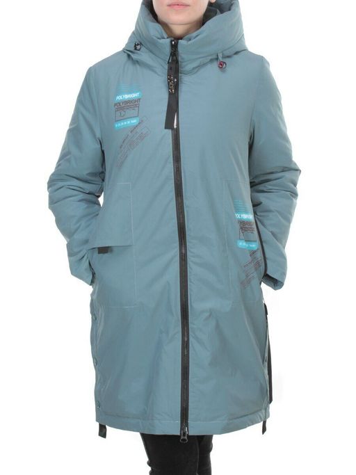 101-1 MENTHOL Пальто демисезонное женское FAMILY (100 гр. синтепон) - Fashion фото 2