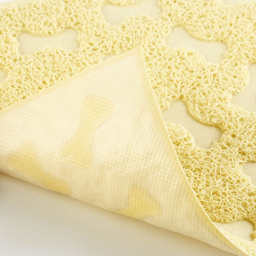 Коврик универсальный под миску и лоток Косточки, 30х40 см, бежевый - Пушистое счастье фото 7