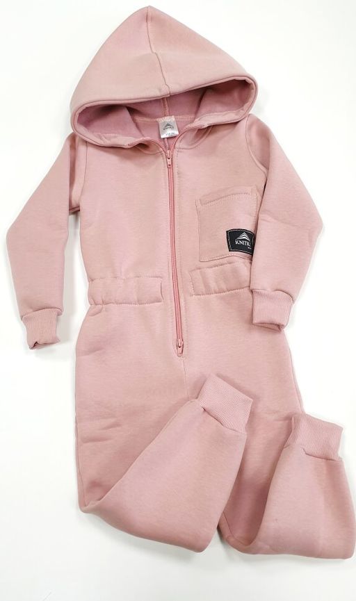 Футер 3х нитка С НАЧЕСОМ комбинезон с капюшоном - Knitka wear фото 4