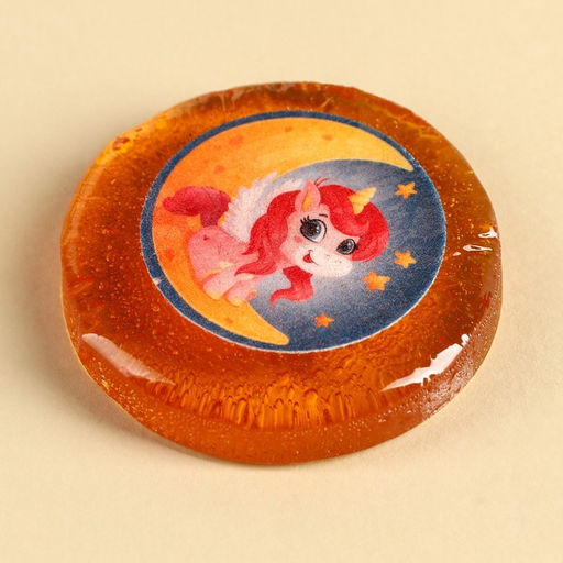 Леденец с печатью, на ленте Самой лучшей девочке, вкус: тутти-фрутти, 25 г. - Simaland фото 2