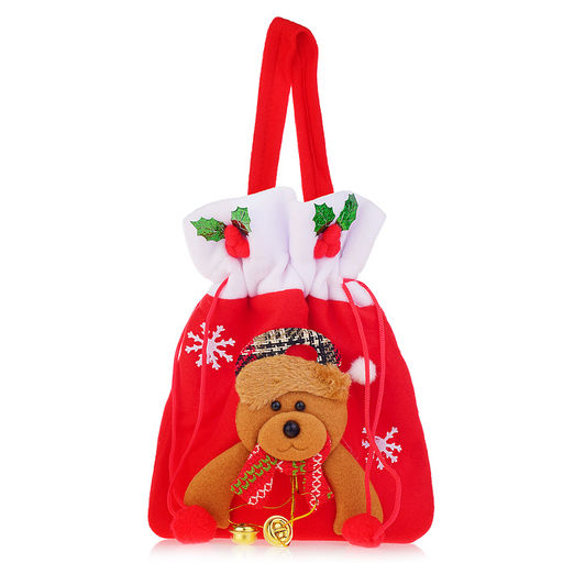Сумка новогодняя Новогоднее чудо (ассорти) - Снеговичок фото 8