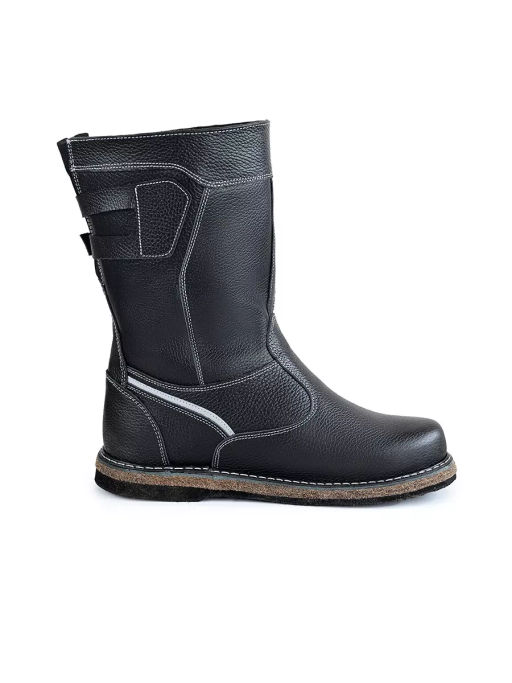 Сапоги мужские Витязь,черные,войлочная подошва