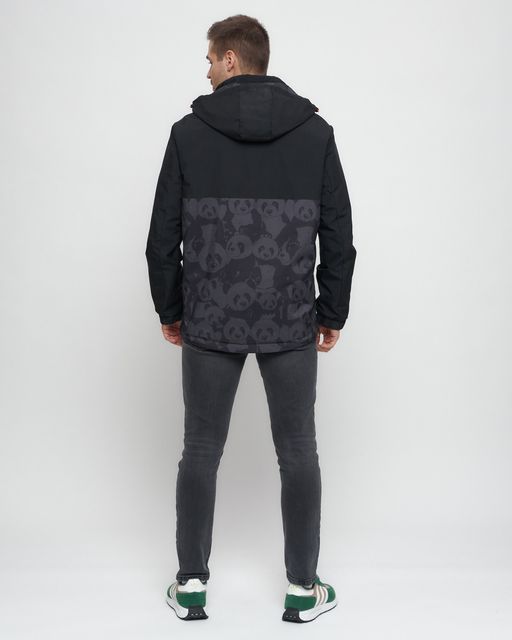 Куртка-анорак спортивная мужская цвета хаки 88629Kh - Wonderrman фото 5