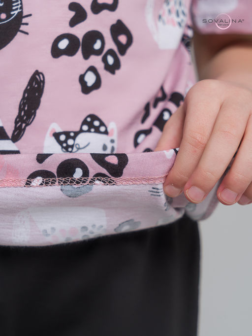 Костюм Лето коты лео-черный - Sovalina фото 25