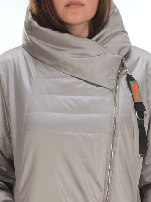 ZW-2182-C BEIGE Куртка демисезонная женская (120 гр. синтепон) - Фабричный китай фото 11