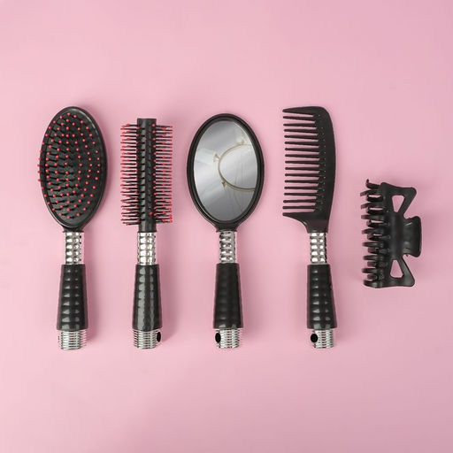 Цена за 2 шт. Набор парикмахерский, 20(±1) см, 5 предметов, МИКС