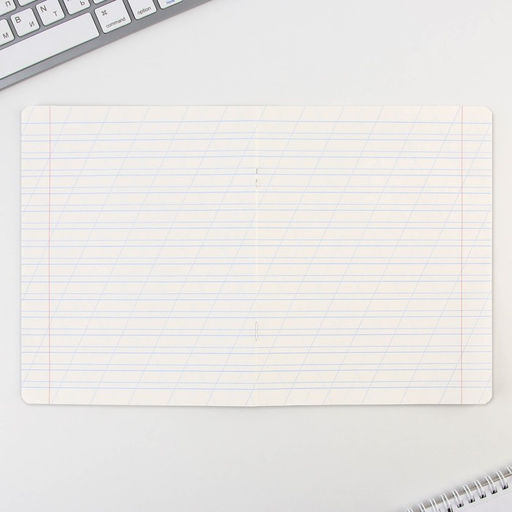 Тетрадь А5, 12 листов на скрепке в косую линейку Школьные принадлежности, 5 видов МИКС, белизна 96% . - Artfox study фото 18