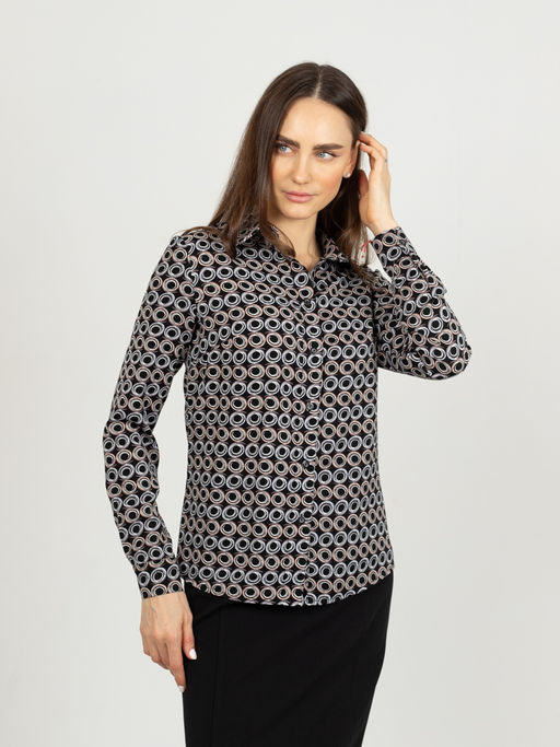 Элегантная рубашка из вискозы - Трика фото 2