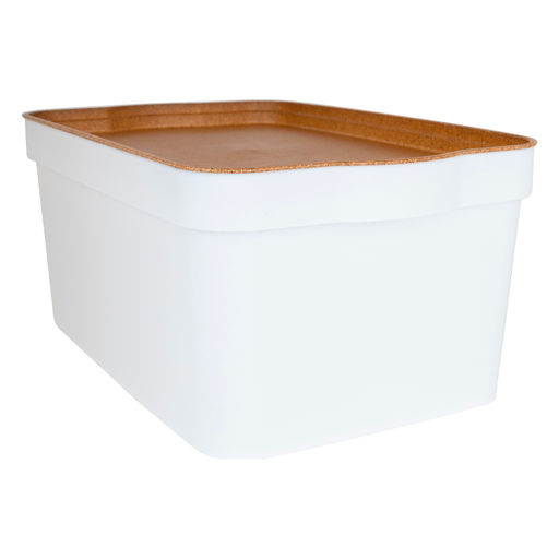 Ящик для хранения 7,5 л 32х21,1х14,1см Keeplex Wood арт. KL350311624