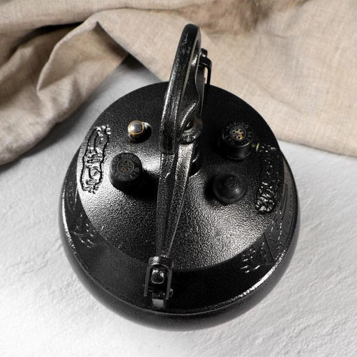 Афганский казан, 5 л, алюминий, чёрный