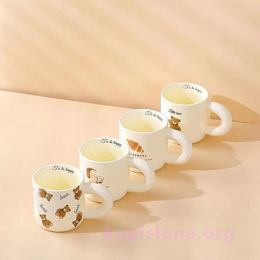 Кружка Breakfast with a bear - Купи слона фото 4