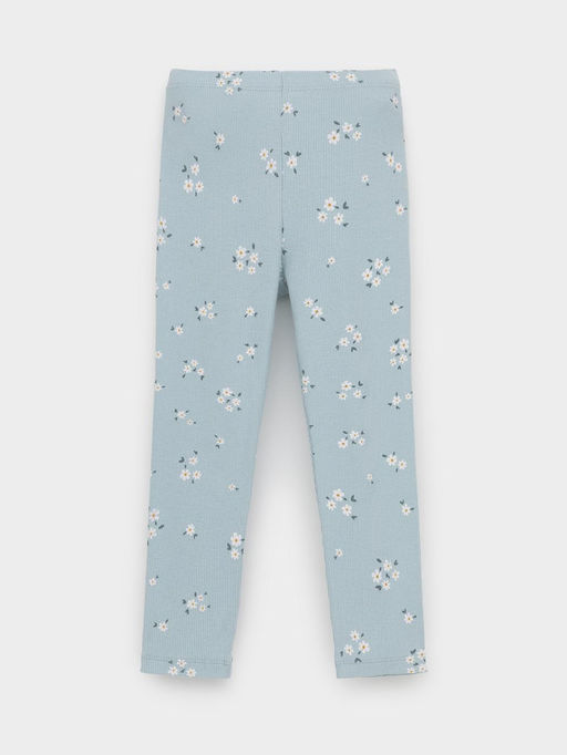 КР 400517/голубой,ромашковое поле брюки (лосины) для дев