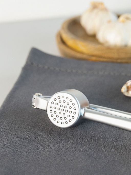 Пресс для чеснока 17х4,3х3,3 серый цинковый сплав / zinc alloy - Denastia фото 3