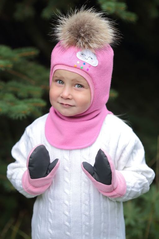 Варежки флисовые ОСЕНЬ/ВЕСНА - Шанти пунти фото 7