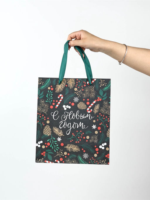 Набор новогодних пакетов «Еловый лес»