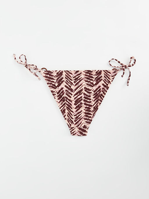 UV Korumal? Desenli Kad?n Brazilian Bikini Alt