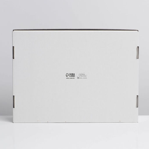 Коробка подарочная складная, упаковка, «Тропики», УФ-лак, 30.5 х 22 х 9.5 см