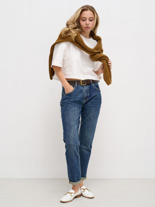 Джинсы женские синие Bochetti