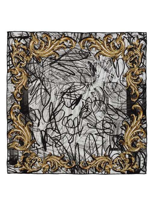 Платок жен. шелк 53х53 SS03-8466-01 - Eleganzza фото 2