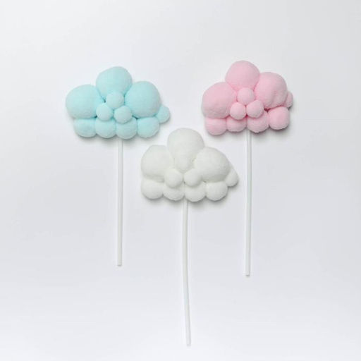 Цена за 5 шт. Топпер для торта Облачко, 17?9 см, цвет МИКС - Simaland фото 7