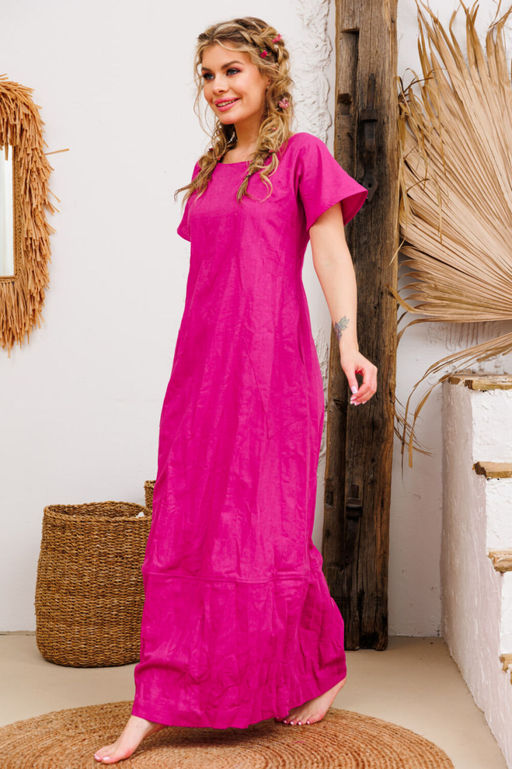 Платье AMORI 9724 фуксия  фото 6