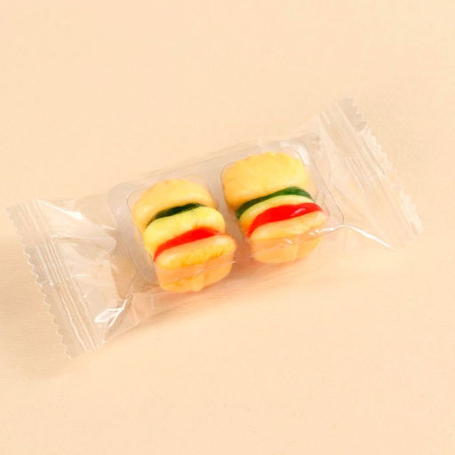 Цена за 24 шт. Мармелад Сладкой булочке бургер, 24 шт. х 18 г. - Simaland фото 2