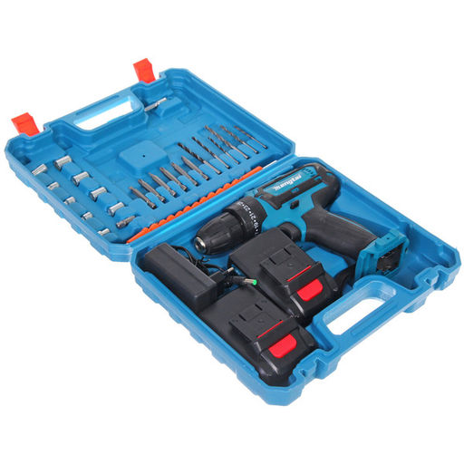 Дрель-шуруповерт аккумуляторная Mengtai (18В, 2,0Ач Li-ion аккум. 2шт, ЗУ) MGT-11