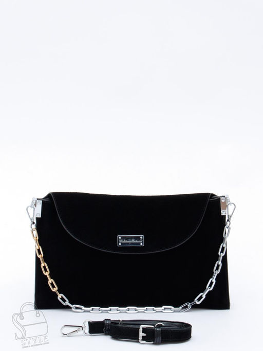 Сумка женская кожаная 98214-3MSS black Velina Fabbiano-Safenta в Новосибирске