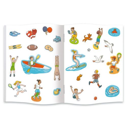 Книжка-картинка Познавайка арт. 44057/ 10 ВИДЫ СПОРТА - Феникс+ фото 3