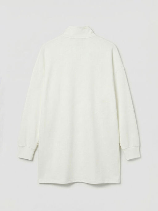 Dik Yaka Soft Touch Kad?n Sweatshirt Tunik