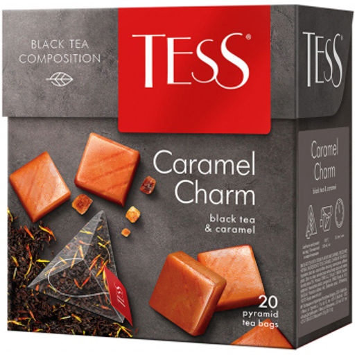 Чай Tess пирамидка Caramel Charm 20п