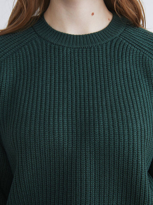 Bisiklet Yaka Kad?n Triko Kazak