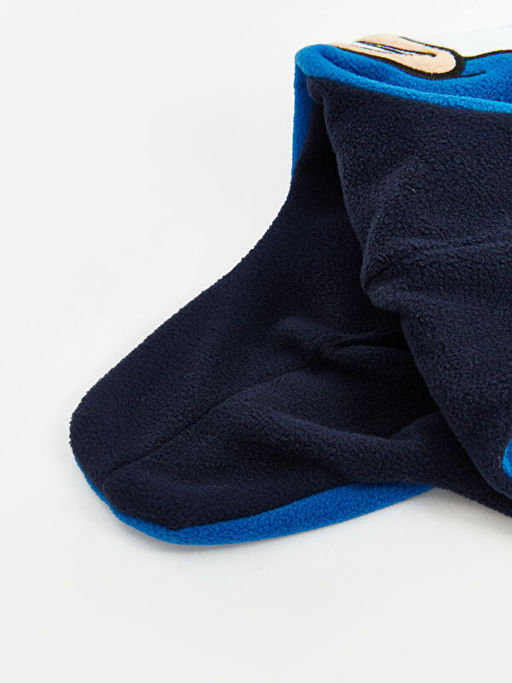 Sonic Bask?l? Erkek ?ocuk Kar ?apkas?